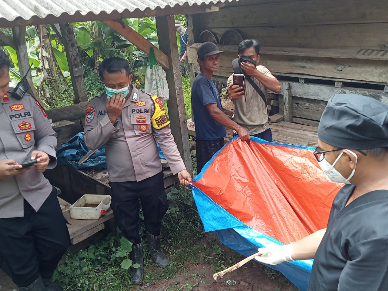 Kerangka Manusia Yang Ditemukan di Pekon Gedung, Diperkiraan Seorang Lansia 