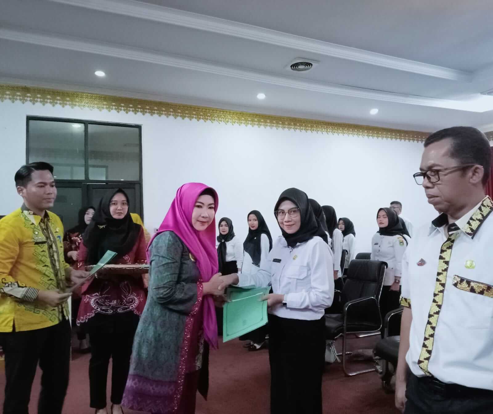 Bupati Tanggamus Lampung, Serahkan SK PPPK