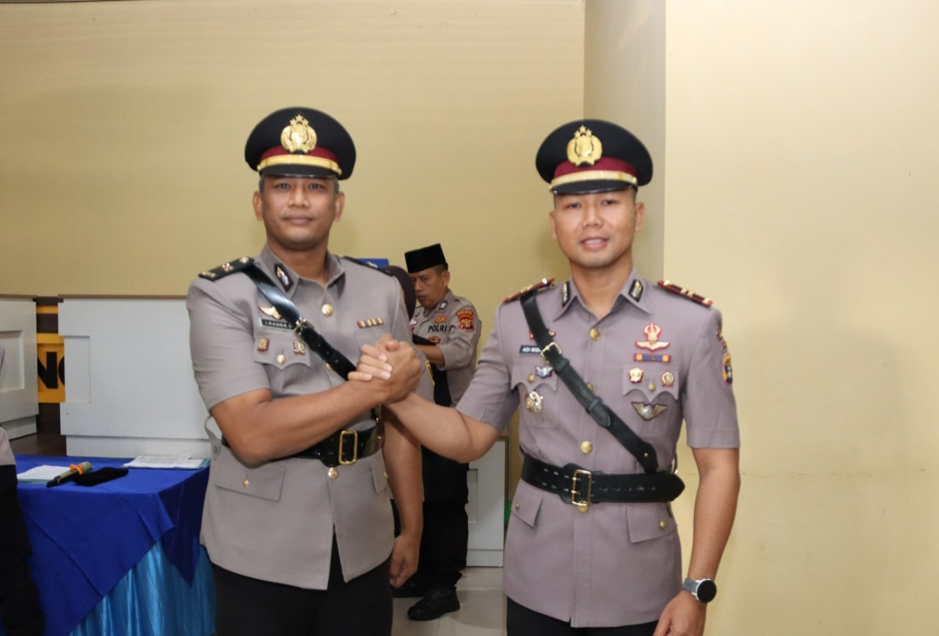 Iptu Adi Wibowo Resmi Jabat Kasatlantas Polres Pringsewu