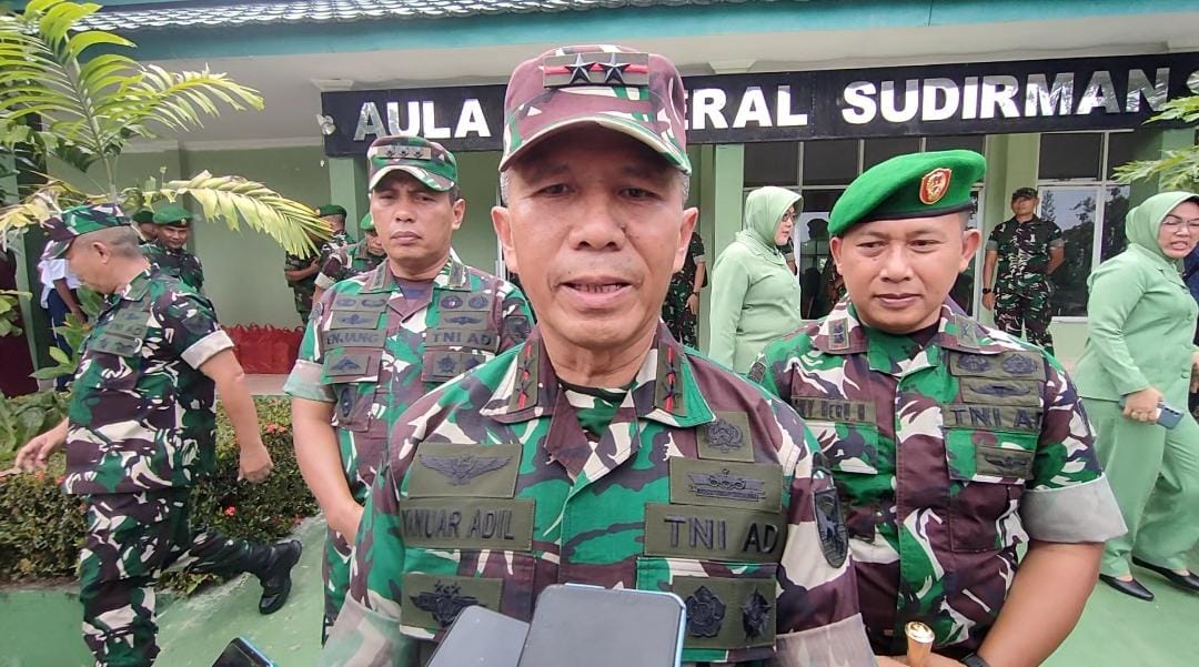 Pangdam II Swj, Perintahkan Kodim 0424 Lakukan Mitigasi Bencana