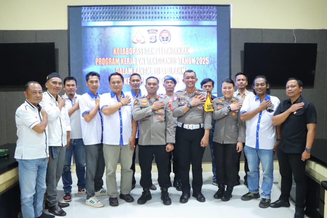 Terima Audensi, Kapolres Sambut Baik Sinergi Dengan PWI Tanggamus 
