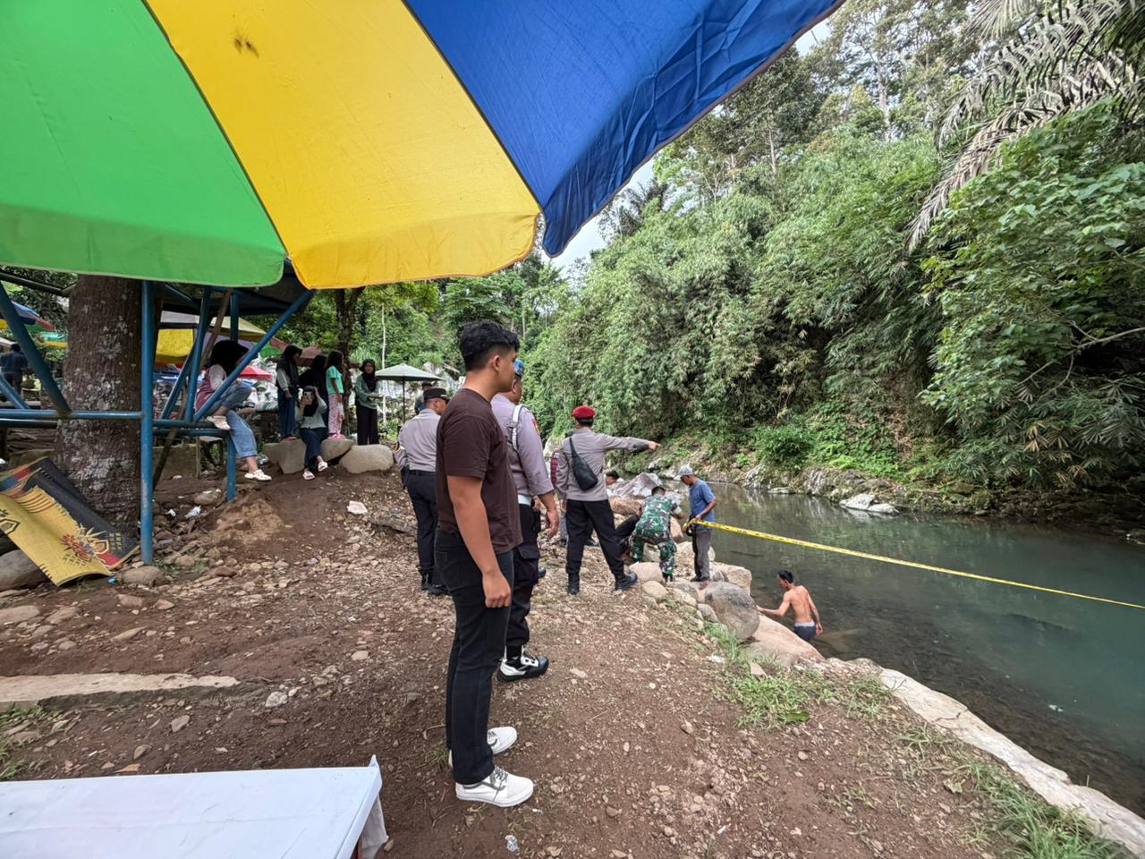 Minim Rambu Peringatan dan Pengawasan, Dua Anak Tewas Tenggelam di Air Terjun Way Lalaan