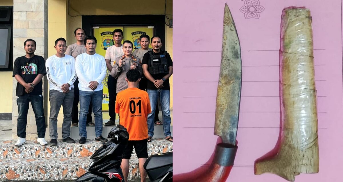Ancam Warga dengan Badik, Pria di Wonosobo Ditangkap Polisi