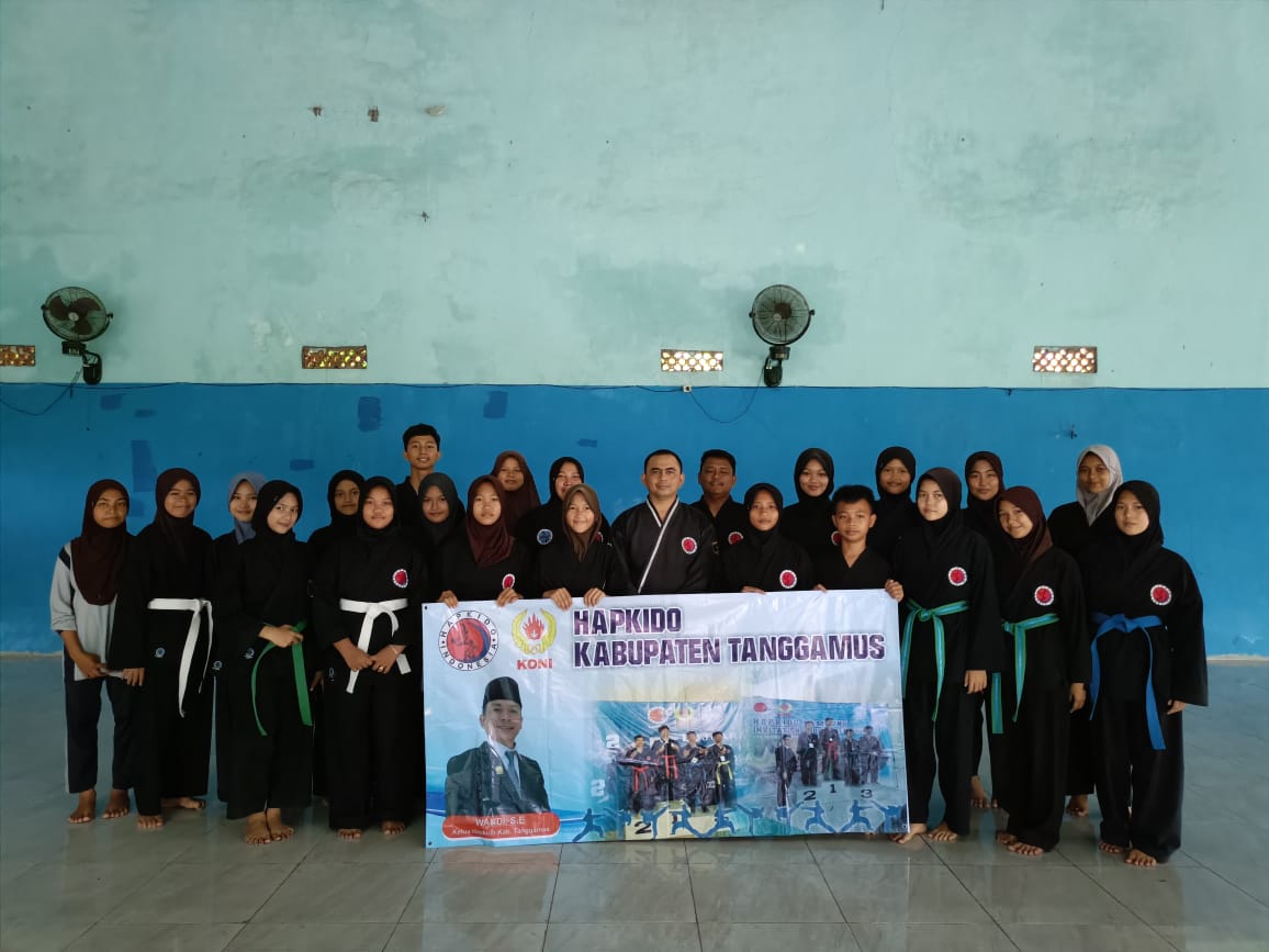 Pengcab Hapkido Tanggamus Laksanakan UKT Perdana di Tahun 2025