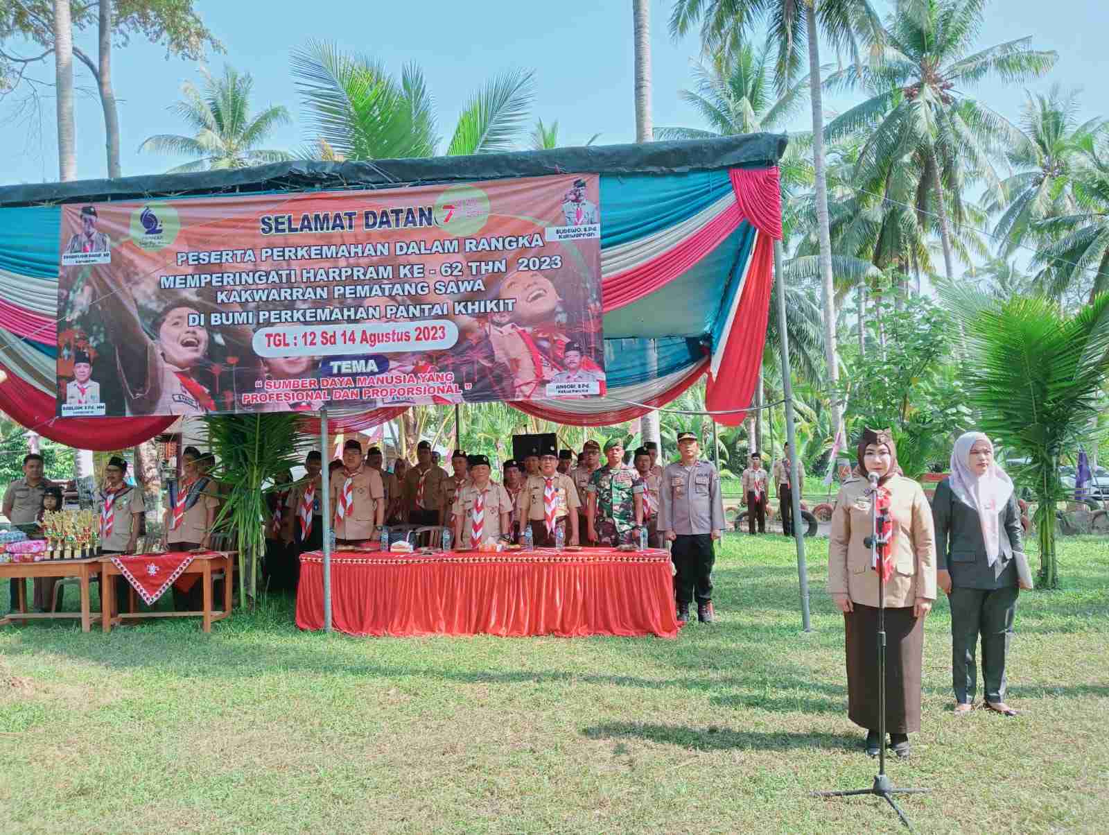 Bupati Tanggamus Lampung: Gerakan Pramuka Membentuk Karakter Tangguh dan Cinta Tanah Air