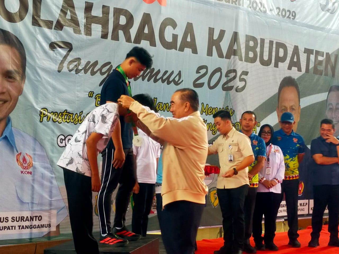 Perhelatan Porkab Tanggamus Tahun 2025 Berjalan Sukses, Bupati Tanggamus Minta Atlet Tak Berpuas Diri