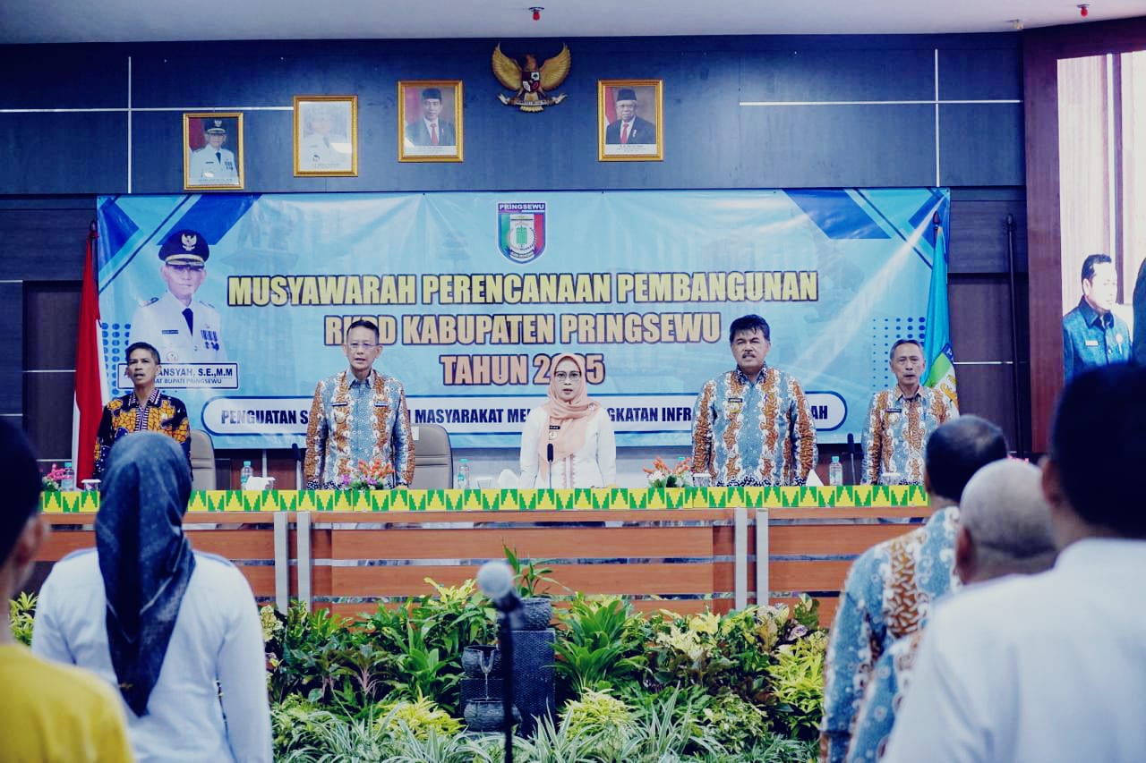 Pj. Bupati Buka Musrenbang RKPD Kabupaten Pringsewu 2025