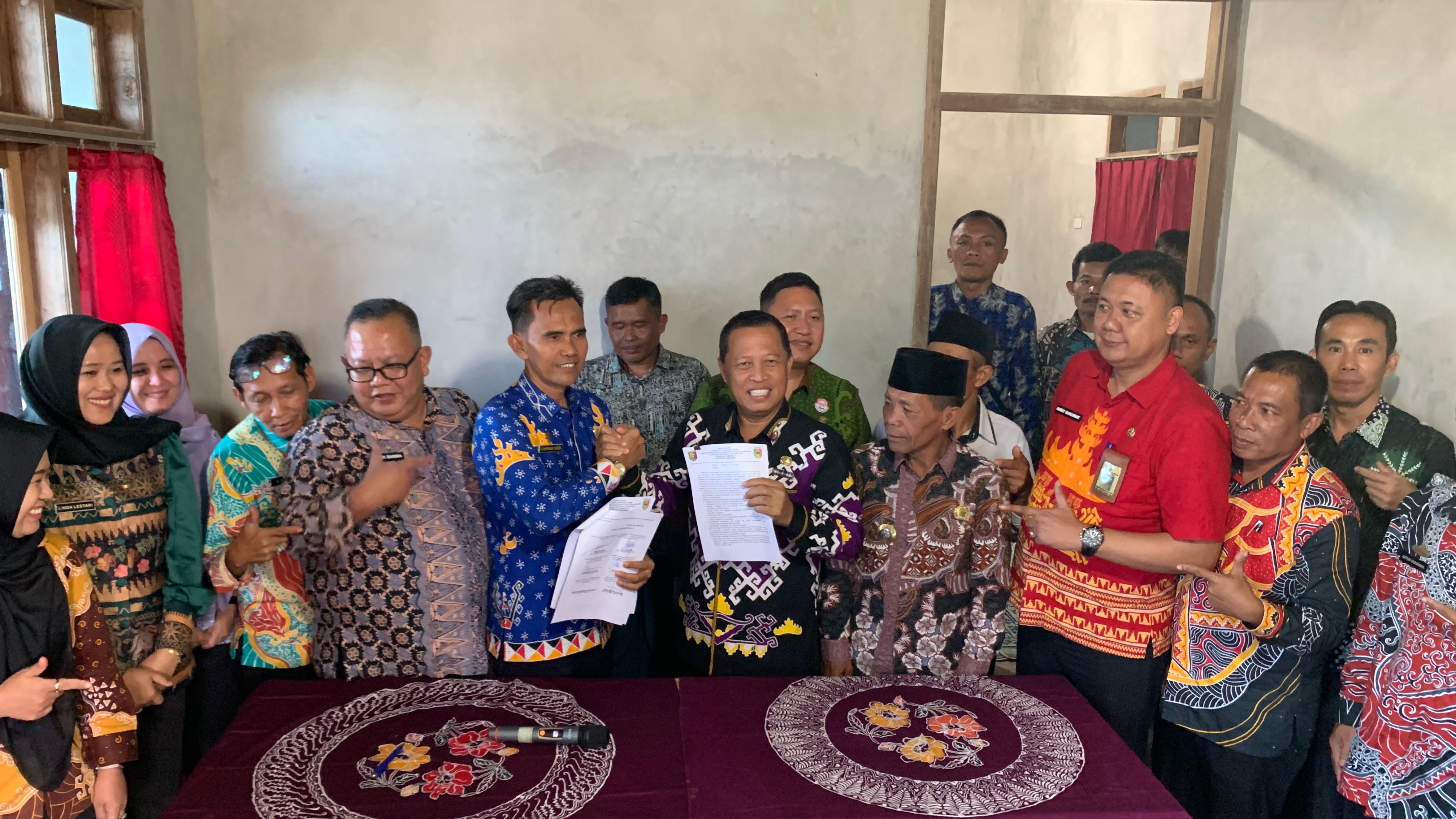 Selangkah Lagi 2 Pekon di Tanggamus Dimekarkan, Satu Pekon Segera Menyusul