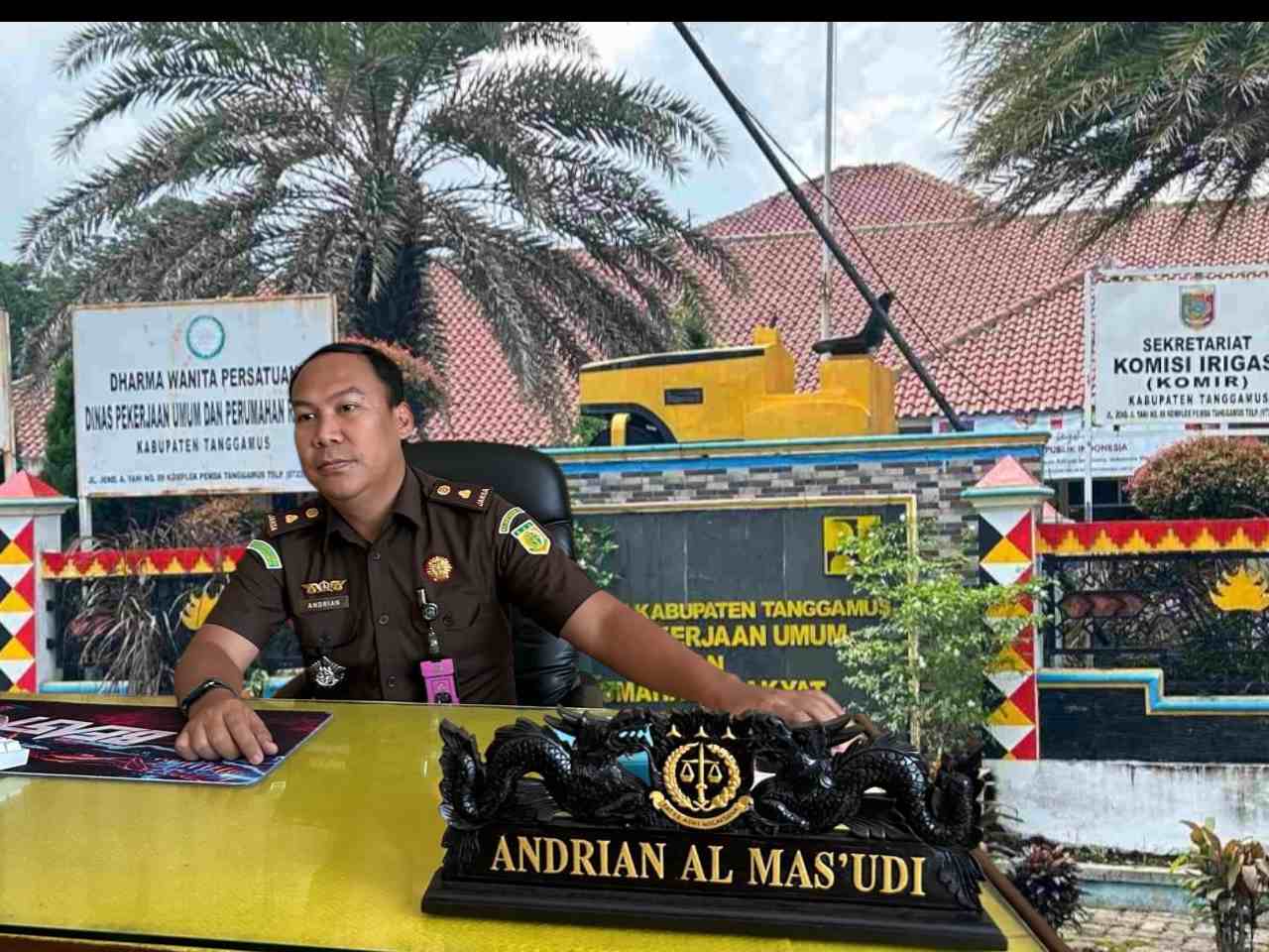 Pidsus Kejari Tanggamus Periksa Kabid di Dinas PUPR Tanggamus, Terkait Dugaan Korupsi Proyek Miliaran