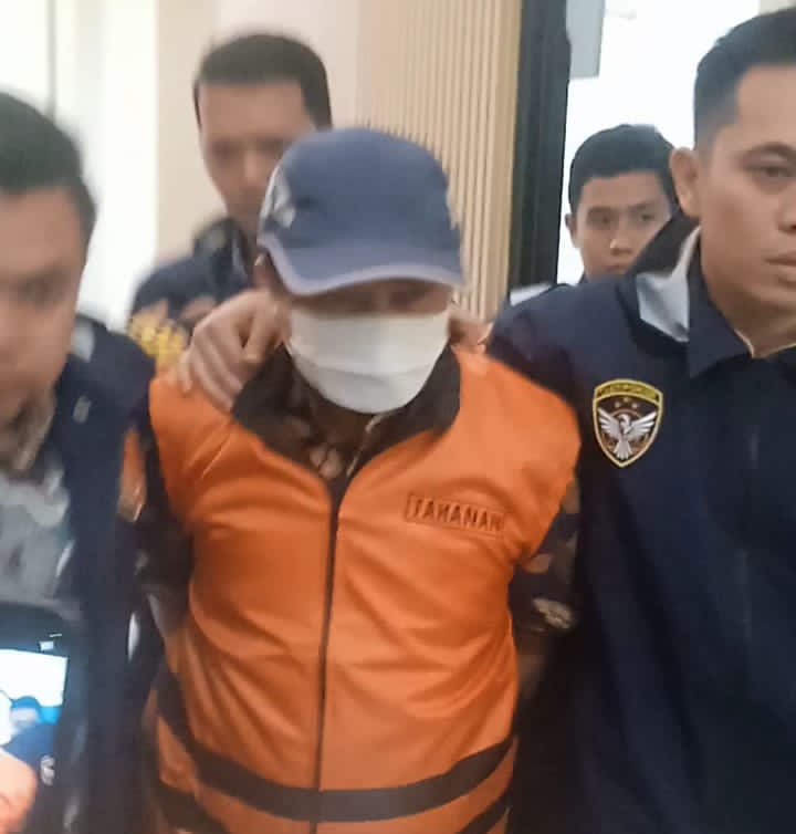 Sempat Dua Kali Mangkir, Polda Lampung Tahan Sekda Lamteng, Welly Adi Wantra