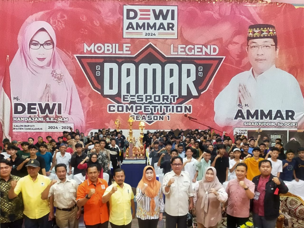 Bacabup Hj Dewi Handajani: E-Sport Membentuk Karakter dan Nilai Positif Anak Muda 