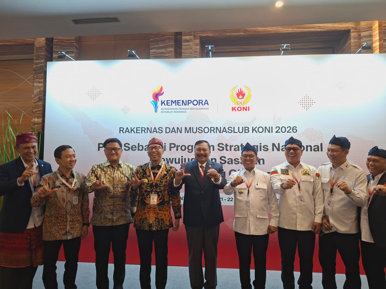 Gubernur Sebut Rakernas KONI Jadi Momentum Kebangkitan Olahraga Lampung