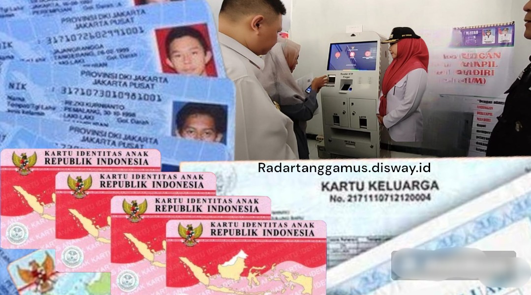 Masyarakat Tanggamus, Ayo Urus Sendiri Adminduk, Satu Hari Jadi!