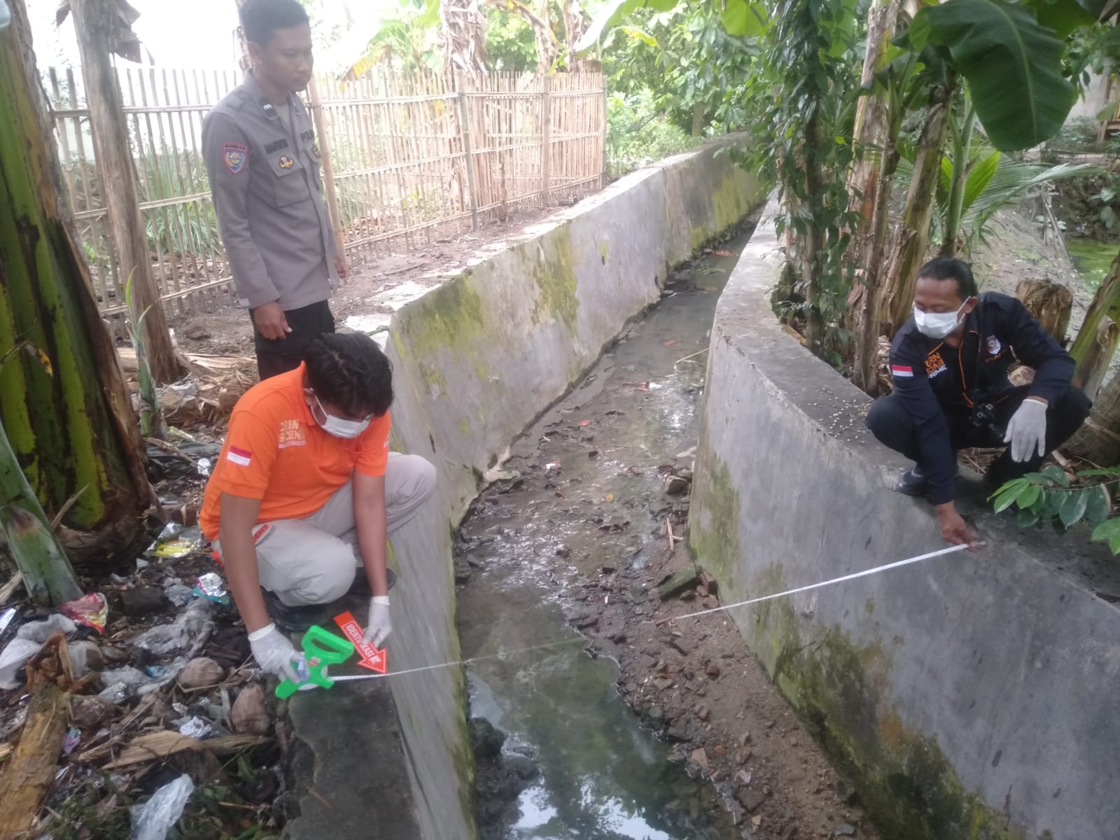 Hilang Semalaman, Lansia Ditemukan Tewas di Selokan Pringsewu