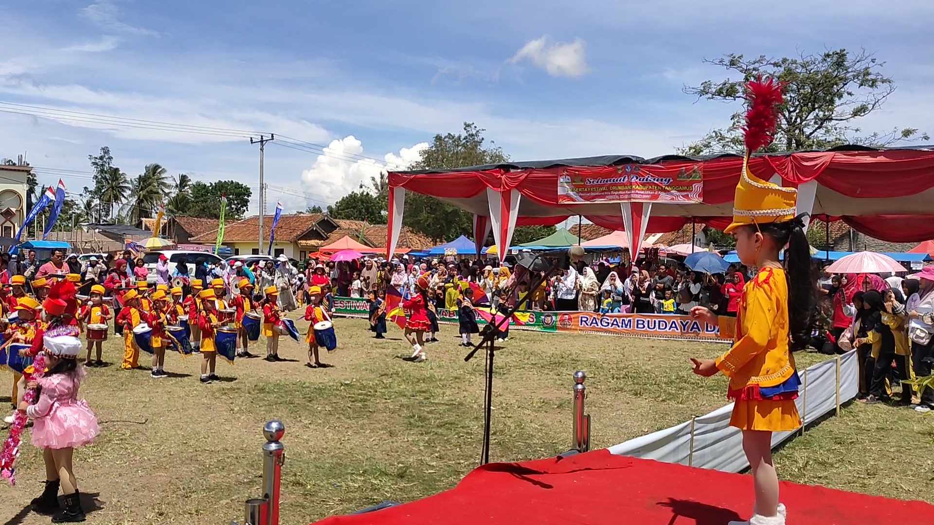 Festival Drumband Tingkat Pelajar se Tanggamus Sukses Digelar,Berikut Daftar Pemenangnya