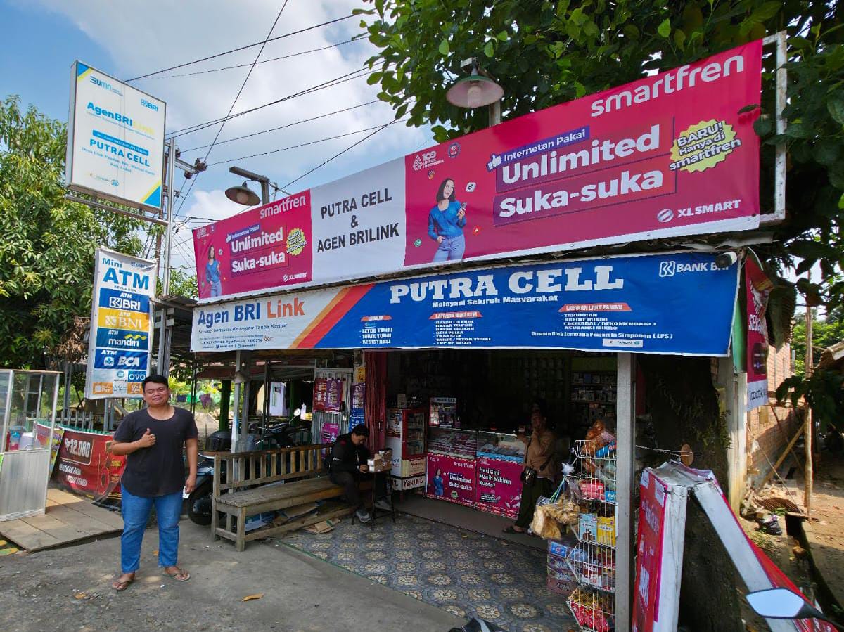 Punya Banyak Cabang, AgenBRILink Milik Pemuda Asal Lahat Ini Buka Lapangan Pekerjaan Untuk Warga Sekitar