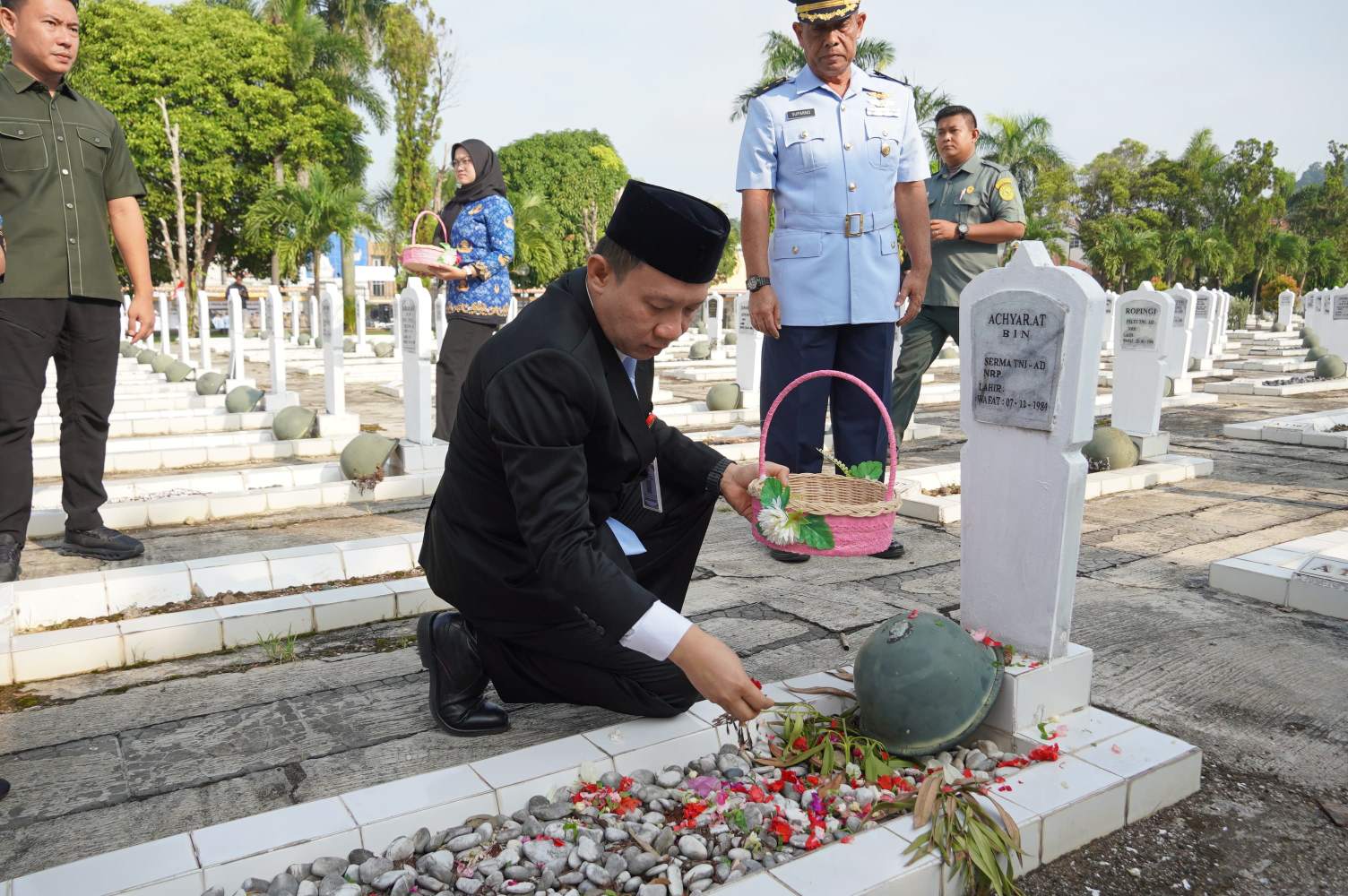 Ziarah HUT ke-62 Lampung, Pemprov Kenang Jasa Pahlawan di TMP