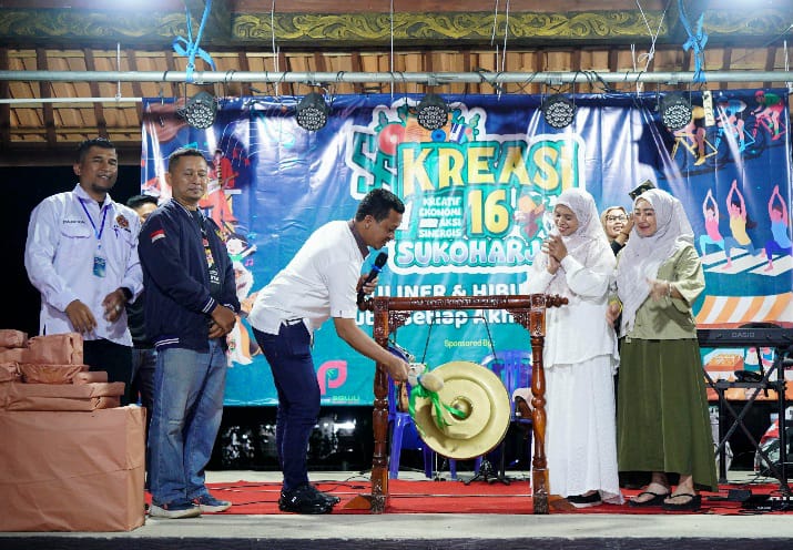 Bupati Pringsewu Launching Kreasi 16 Kecamatan Sukoharjo 