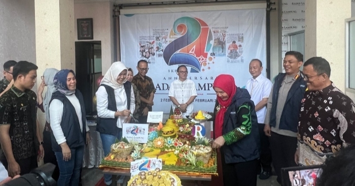 Anniversary ke 24 Tahun SKH Radar Lampung, Ini Pesan Direktur Utama Hi. Ardiansyah