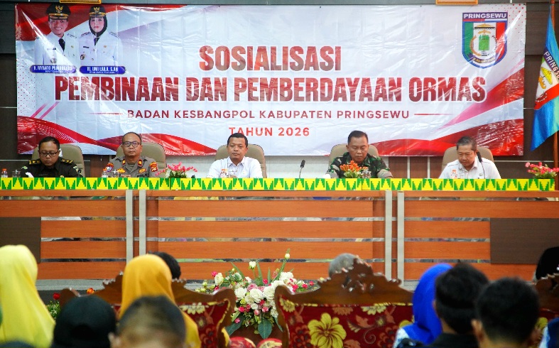 Bupati Pringsewu Tegaskan Ormas Mitra Strategis Pemerintah