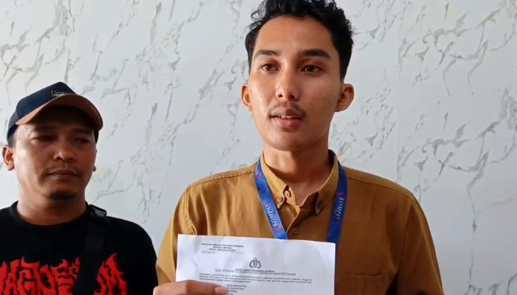 Jurnalis Kompas TV Diancam Ditujah Preman Saat Meliput di Lampung Selatan