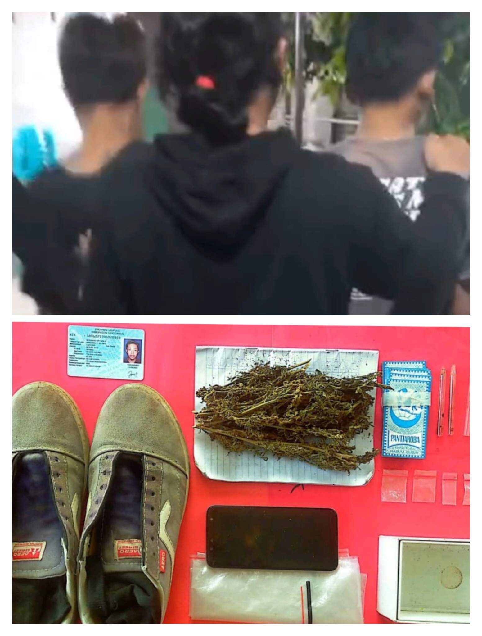 Polisi Ungkap Peredaran Ganja Yang Dikemas Dalam Kotak Sepatu 