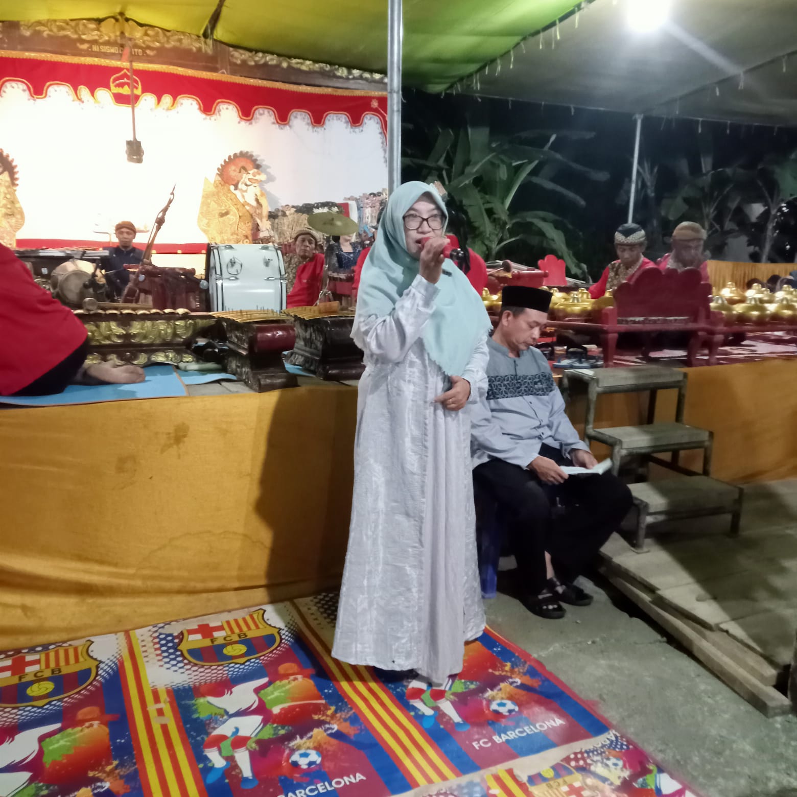 HUT Pekon Kacapura ke-52, Dimeriahkan dengan Pagelaran Wayang Kulit Semalam Suntuk