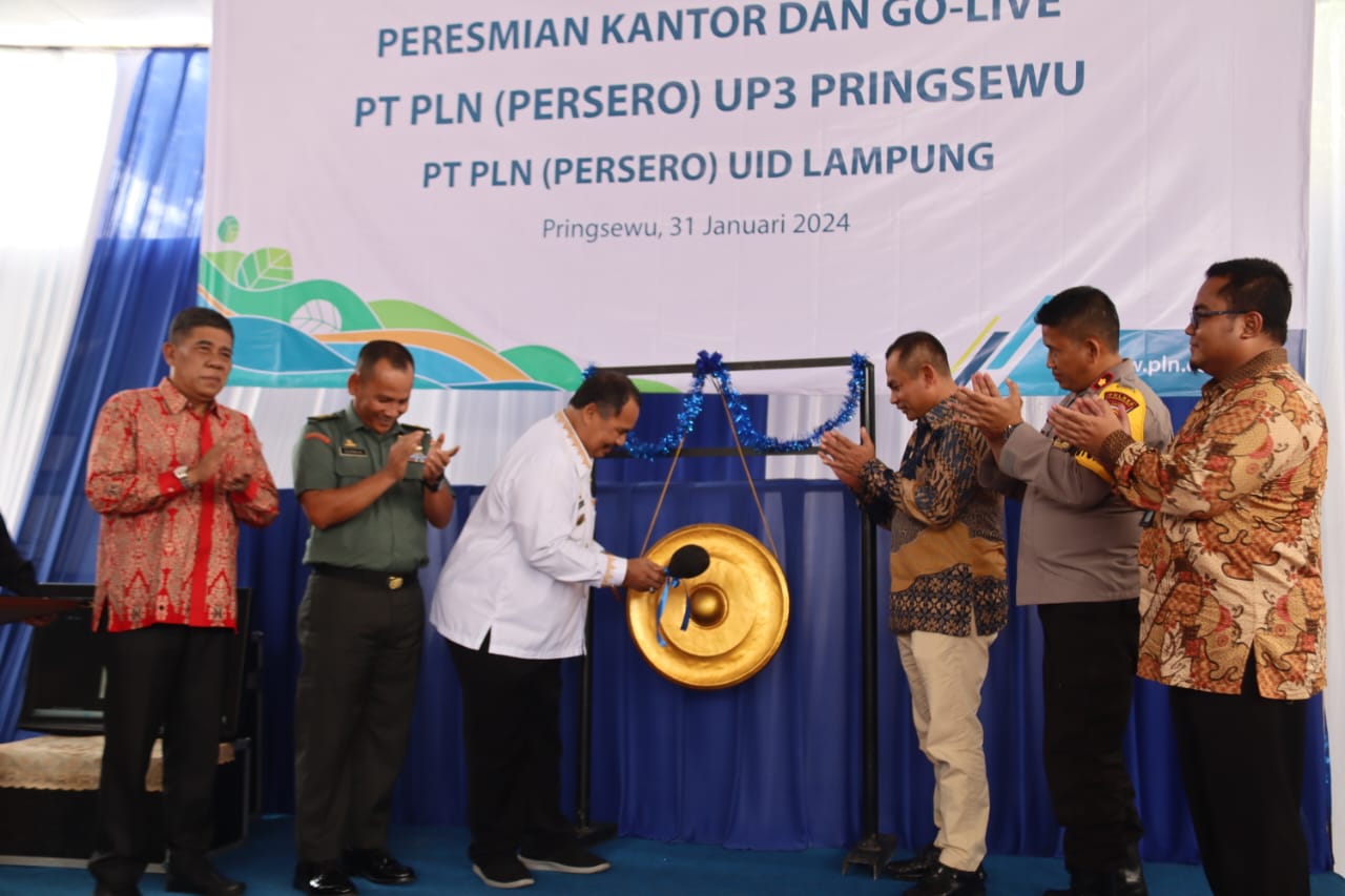 Resmi Beroperasi PLN UP3 Pringsewu Akan Layani Pelanggan di 6 Wilayah, Ini Pesan GM PLN UID Lampung 