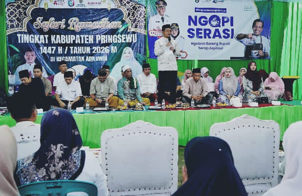 Safari Ramadan Pemkab Pringsewu & Ngopi Serasi  Digelar di Pekon Persiapan Sukamanah 