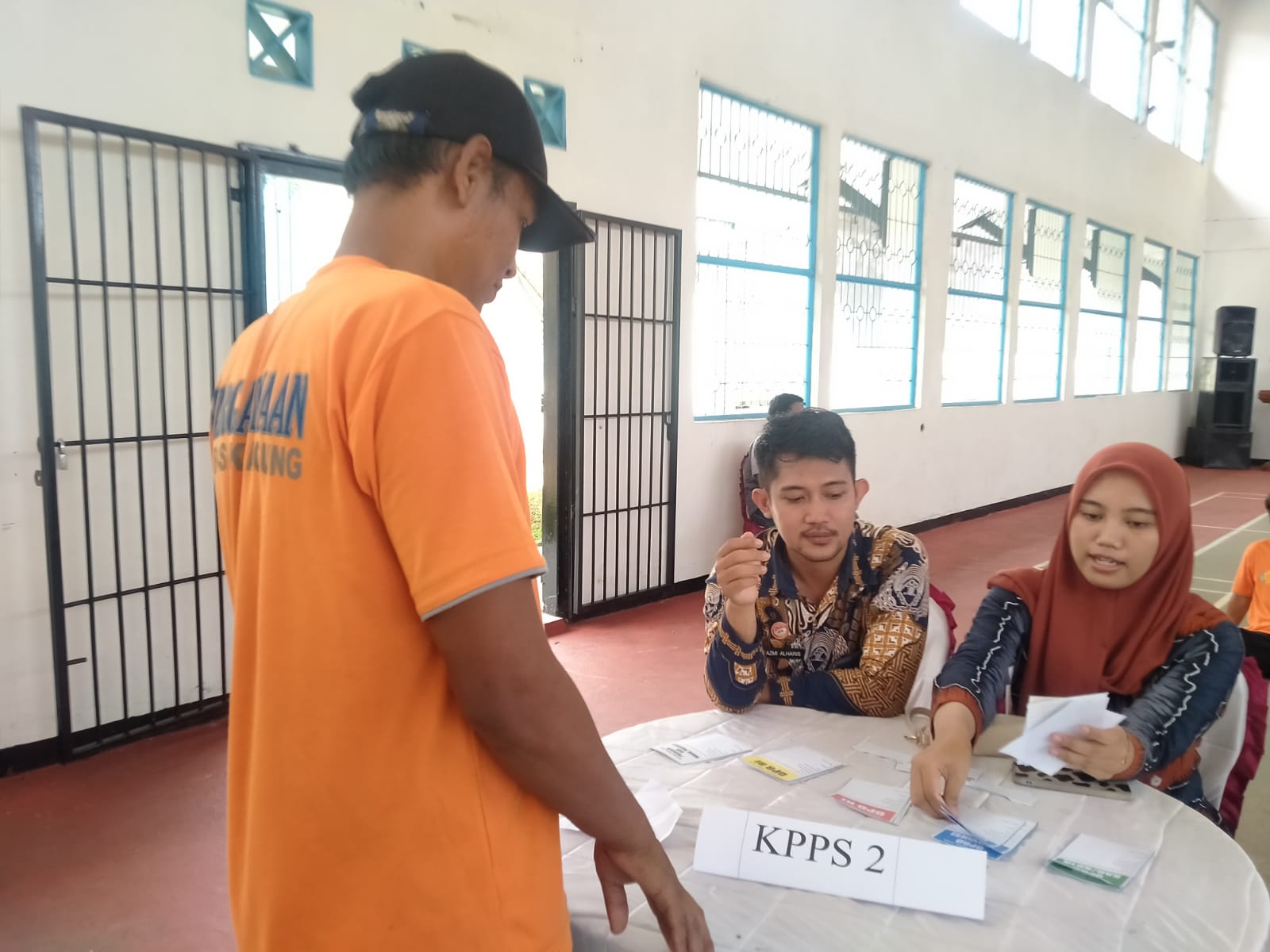 PPK Kota Agung Barat Laksanakan Simulasi Pemungutan Suara di TPS Khusus Lapas Kota Agung