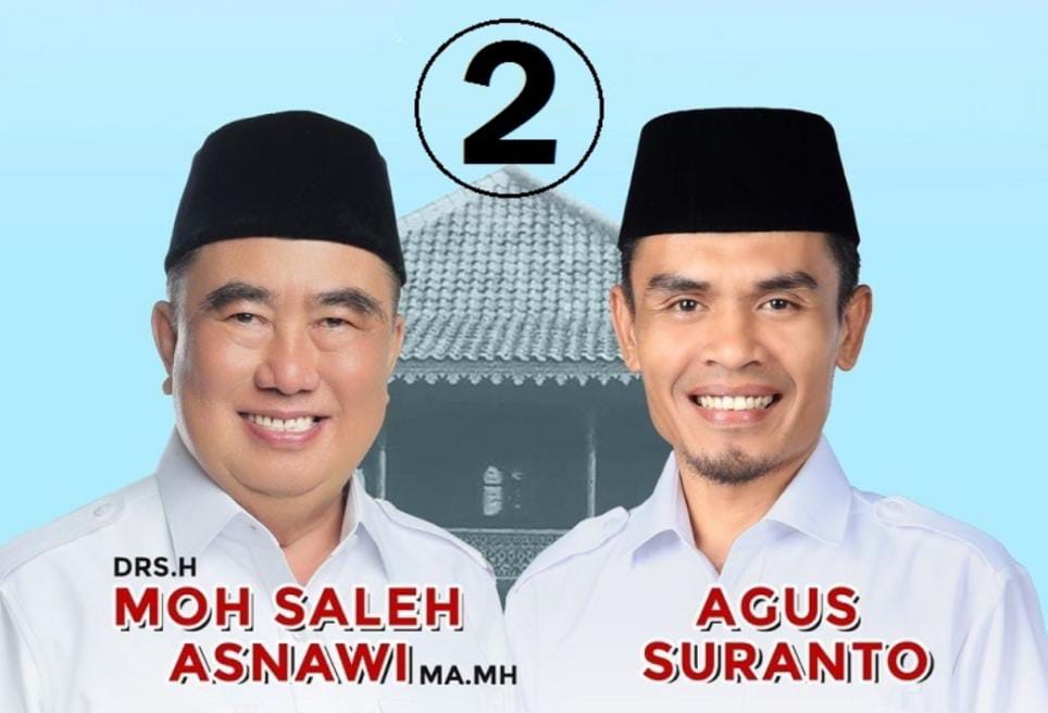 H.Moh.Saleh Asnawi-Agus Suranto Dilantik Sebagai Bupati dan Wabup Pada 6 Februari 2025 di Jakarta