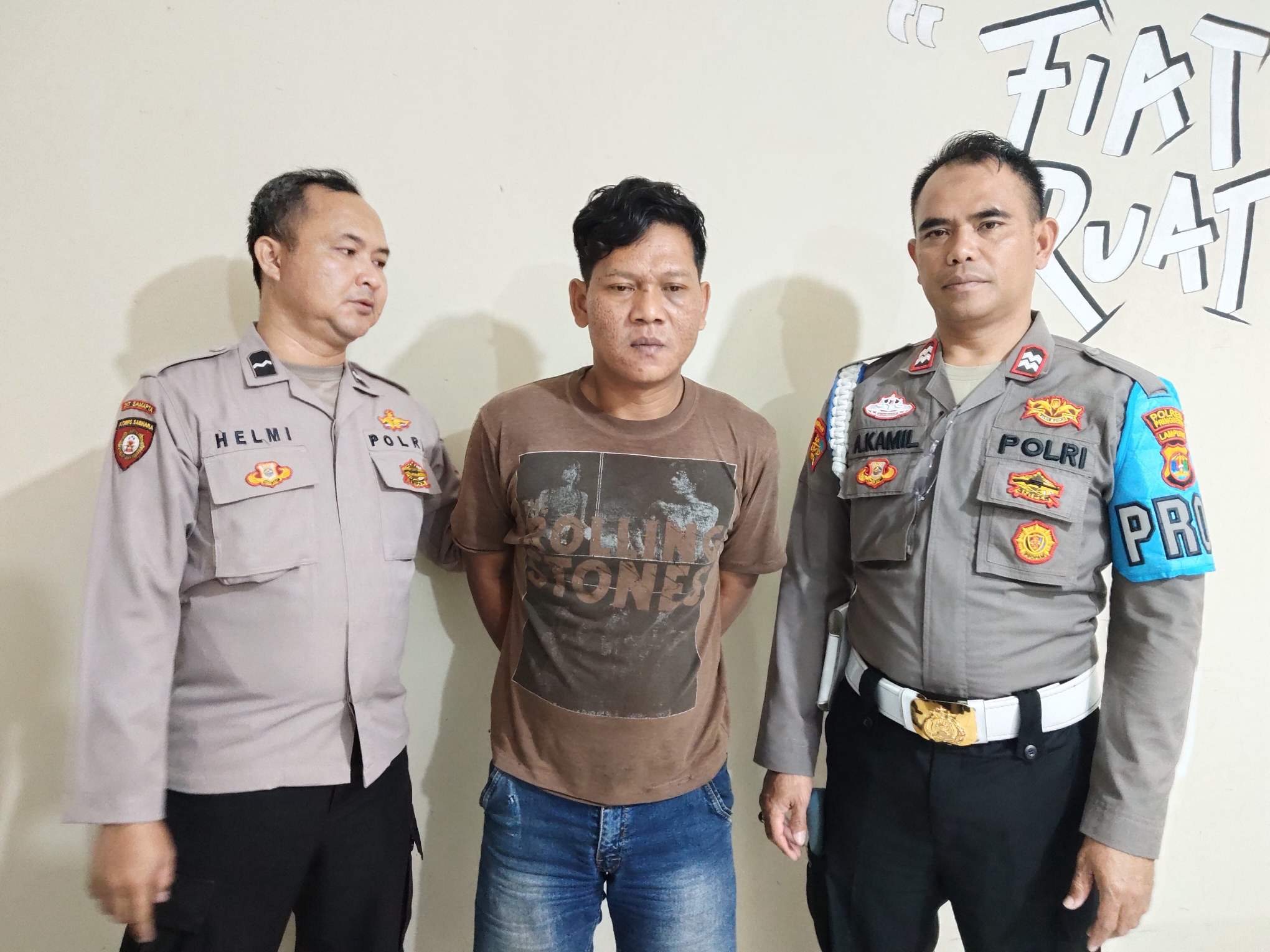 Kepergok Curi Motor, Seorang Residivis Nyaris Babak Belur Diamuk Warga 