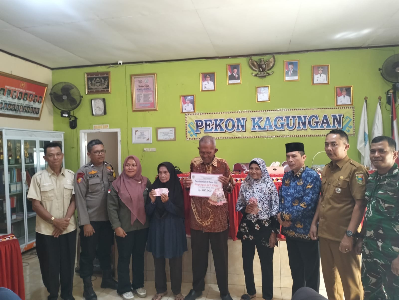 Pekon Kagungan Tanggamus Salurkan BLT DD Tahap II 2025