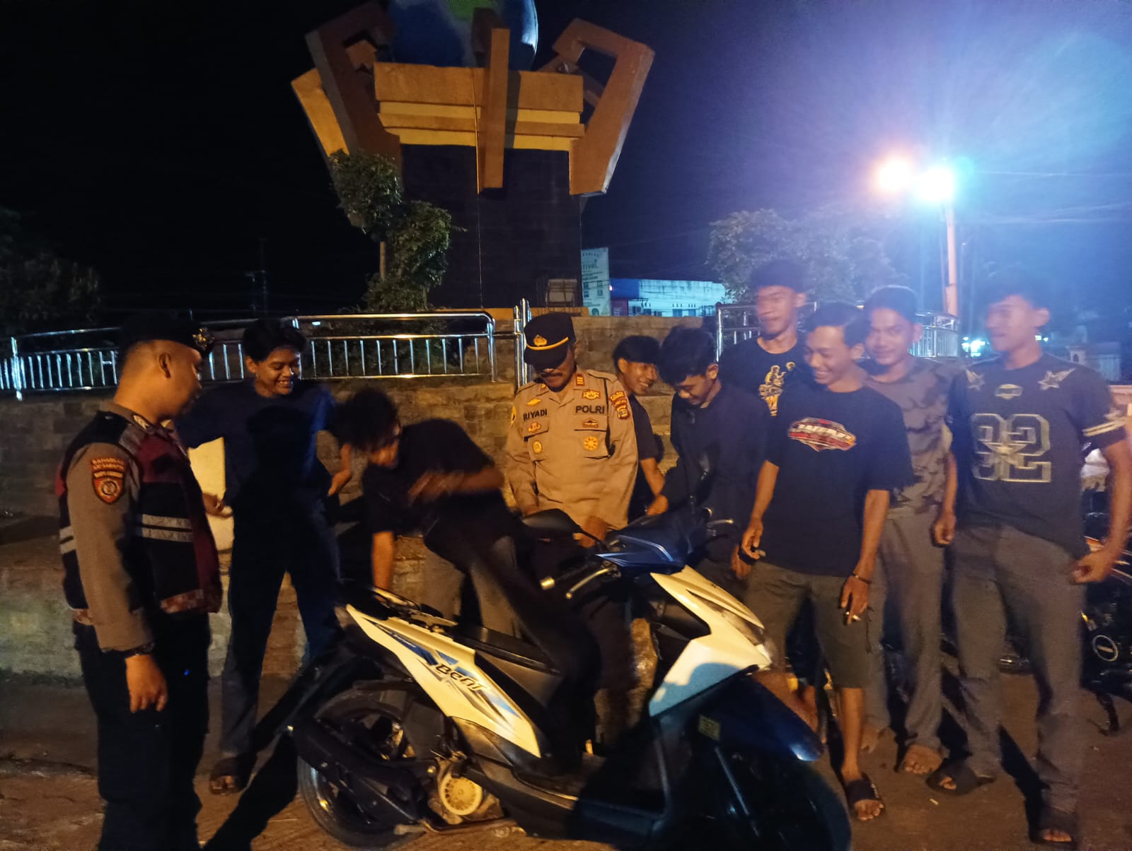 Polisi Razia Balap Liar di Pringsewu, 14 Sepeda Motor Disita