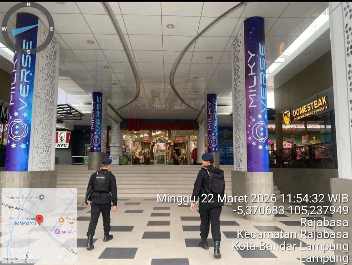Patroli Dialogis Dan Kamtibmas Subsatgas Komposit Di Mall Ciplaz Ramayana