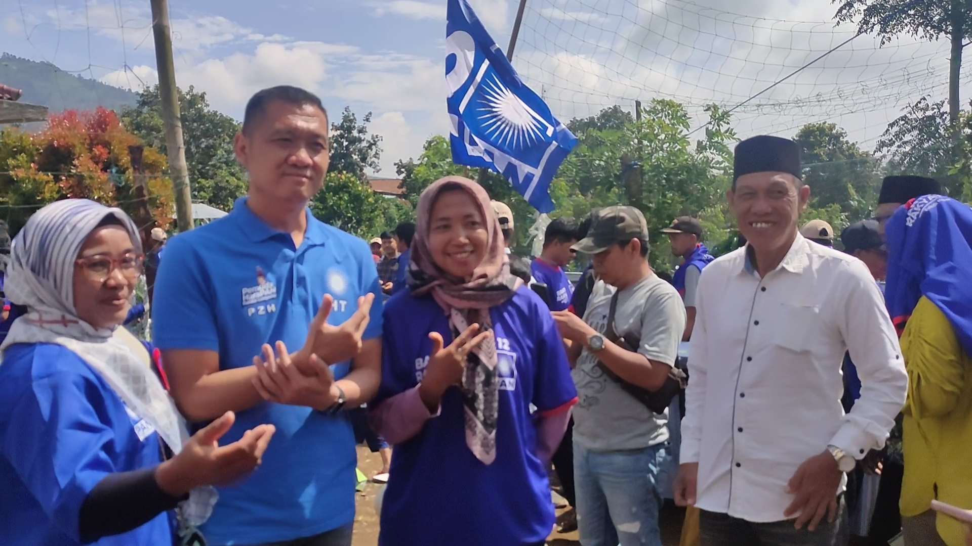 Kampanye di Ulubelu, Tedi Kurniawan Janji Majukan Wisata di Ulubelu