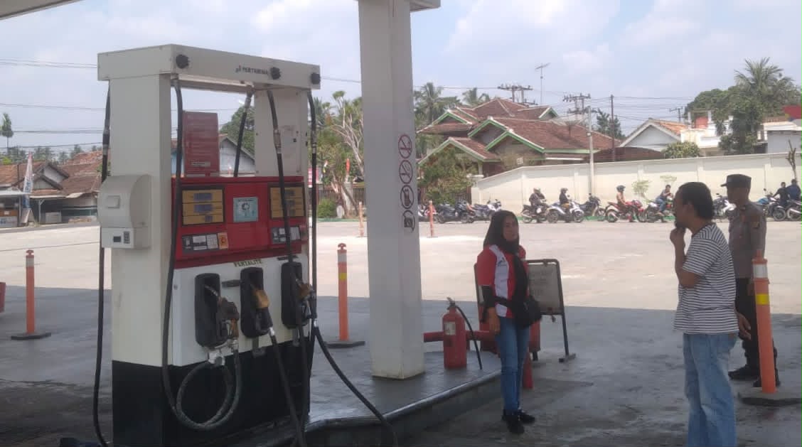 Solar Subsidi Diduga Dicor, SPBU Tanjung Heran Langsung Didatangi Polisi