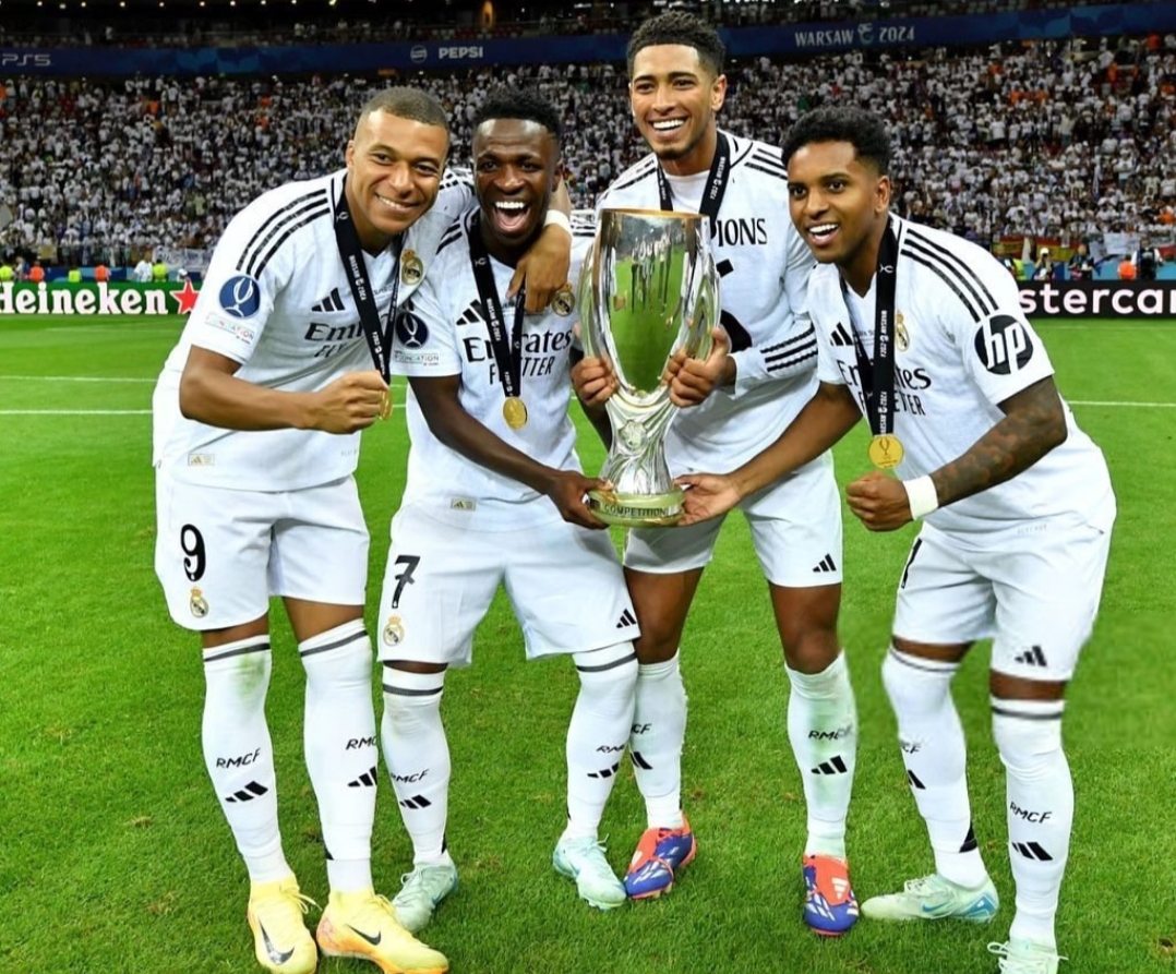 Debut Manis Kylian Mbappe,Bawa Real Madrid Juara Super Cup UEFA 