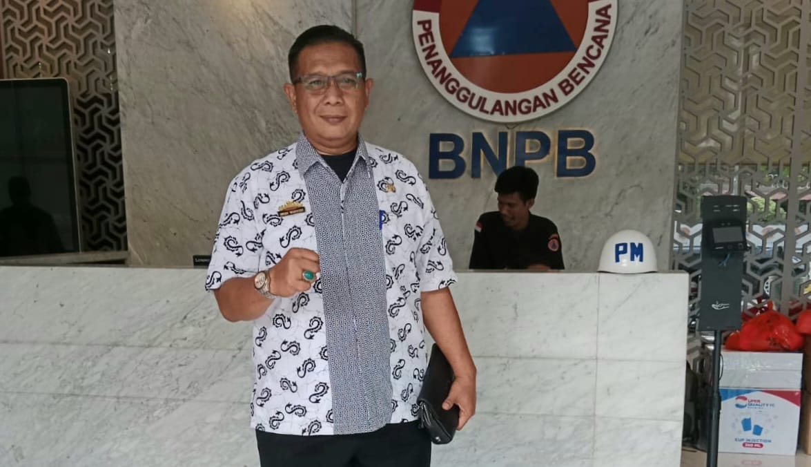 BPBD Tanggamus Usulkan Pembangunan Sea Wall ke BNPB