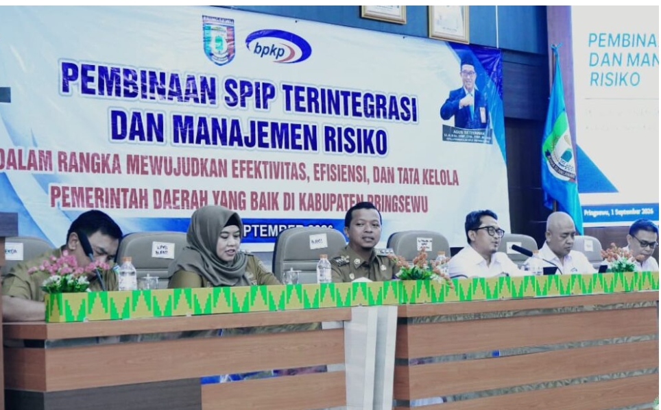 Pemkab Pringsewu Perkuat Pengendalian Internal, Target Maturitas SPIP Naik