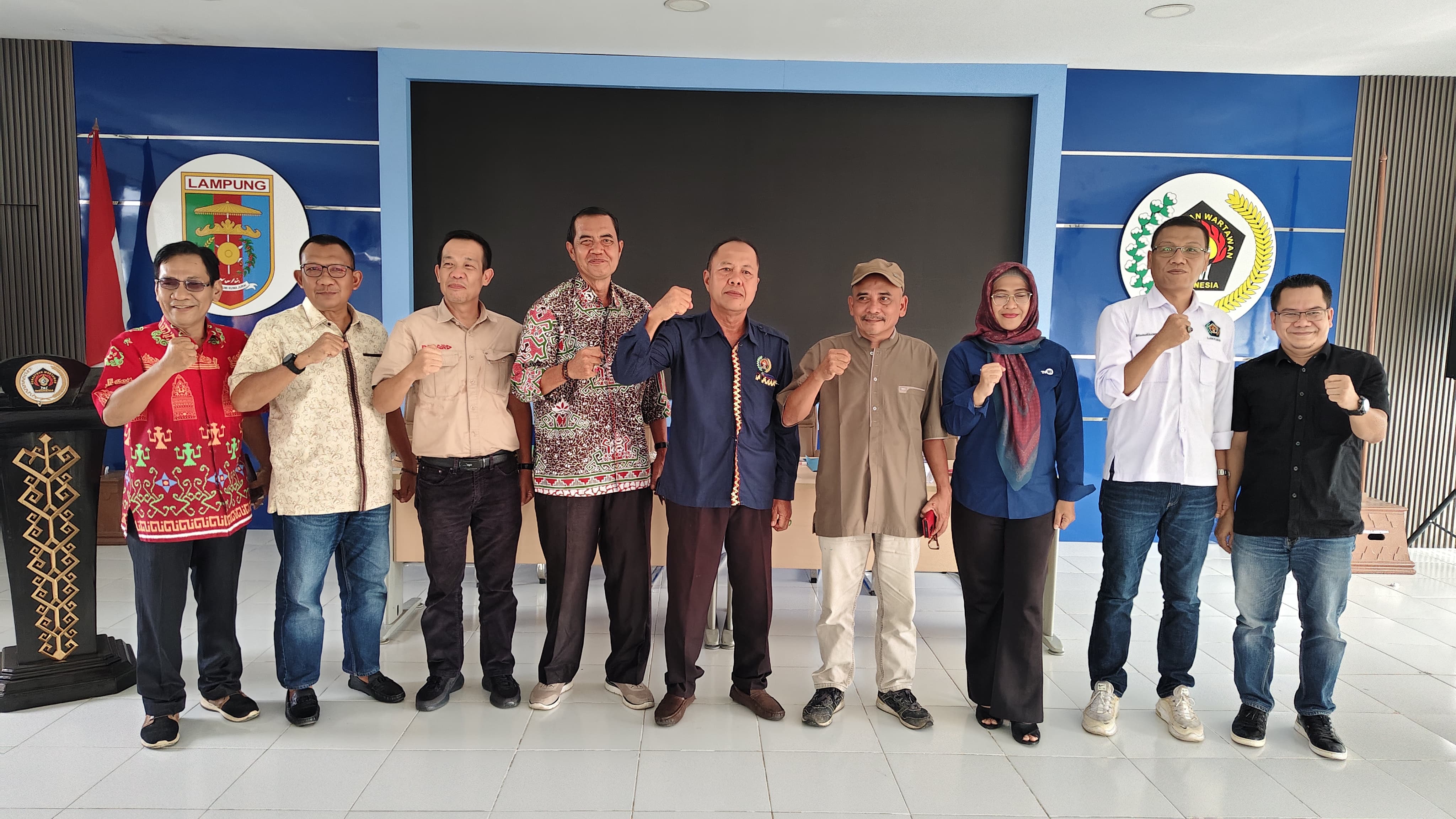 Direktur Radar Lampung Grup Adi Kurniawan Jabat Ketua DK PWI Lampung 