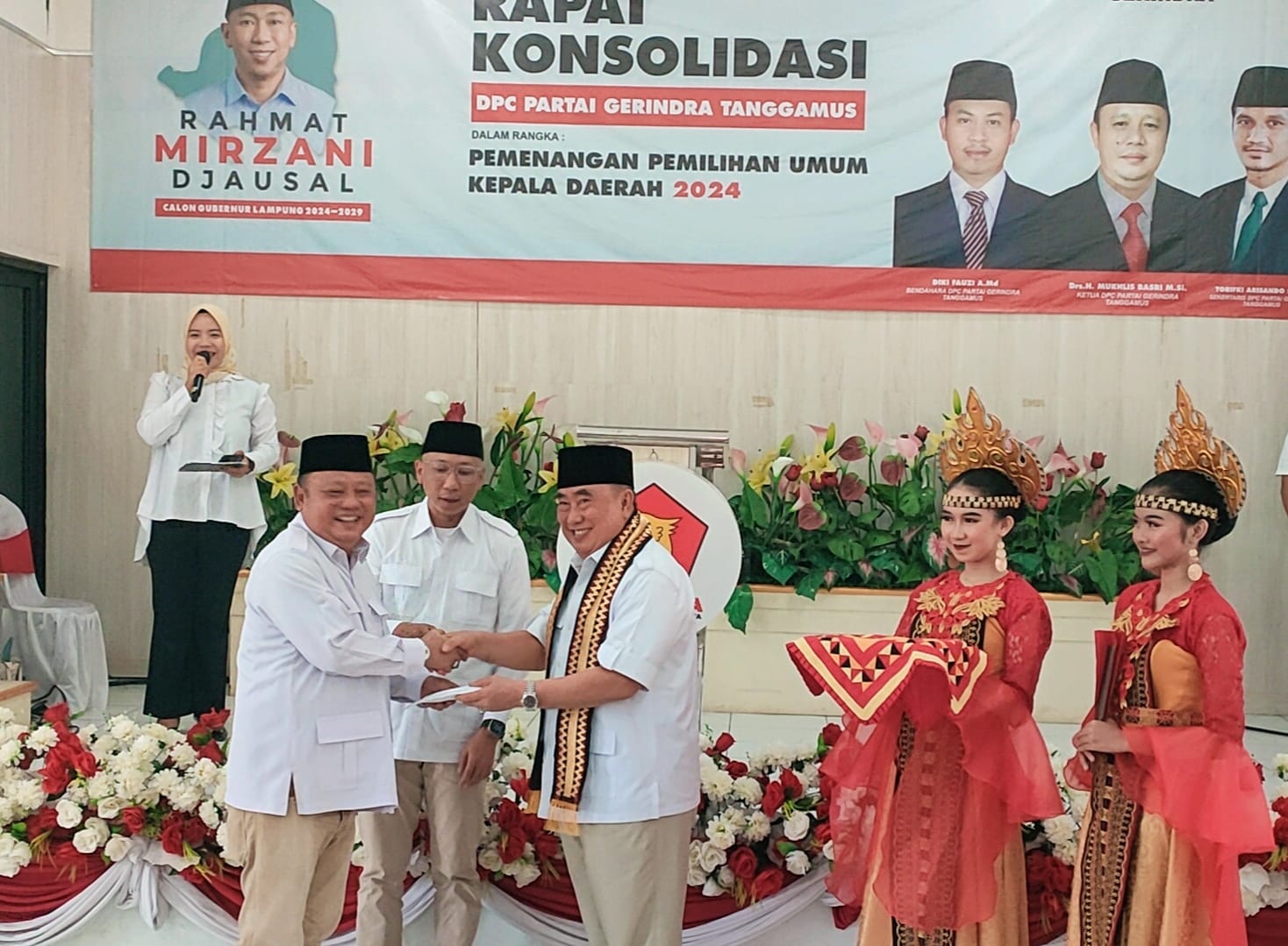 Kader Gerindra Tanggamus Siap Menangkan RMD dan Moh.Saleh Asnawi di Pilkada 2024