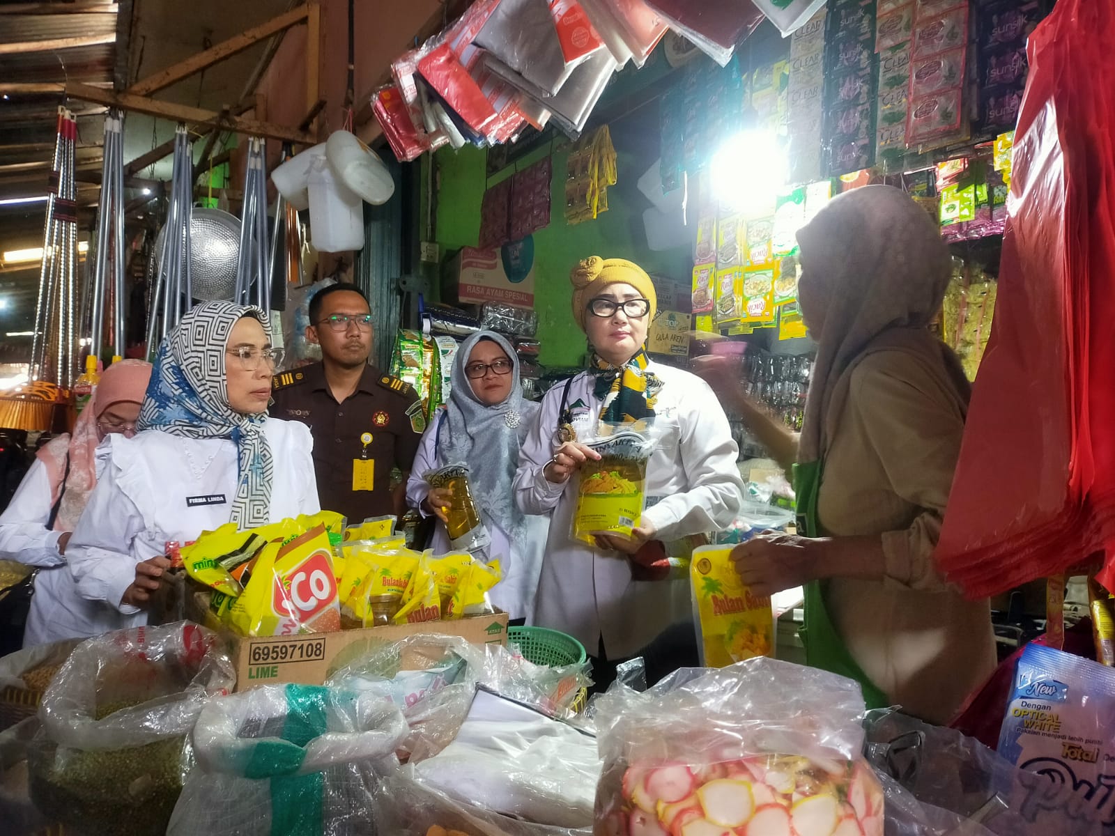 TPID Pemkab Tanggamus Pantau Harga Sembako Jelang Ramadan