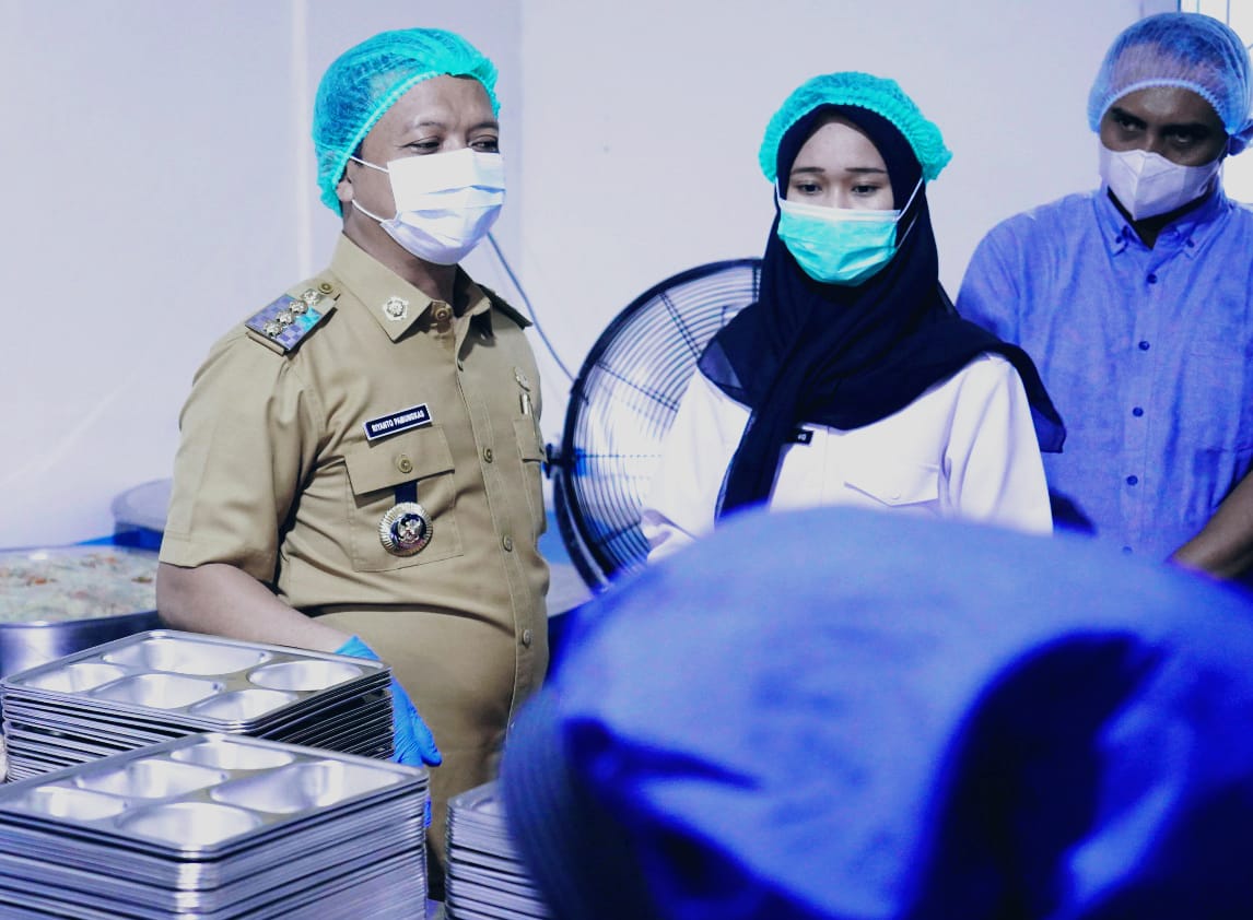 Riyanto Pamungkas Kunjungi SPPG Pertama di Pringsewu 