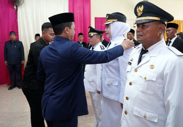 Bupati Pringsewu Riyanto Pamungkas Kembali Rotasi Belasan Pejabat
