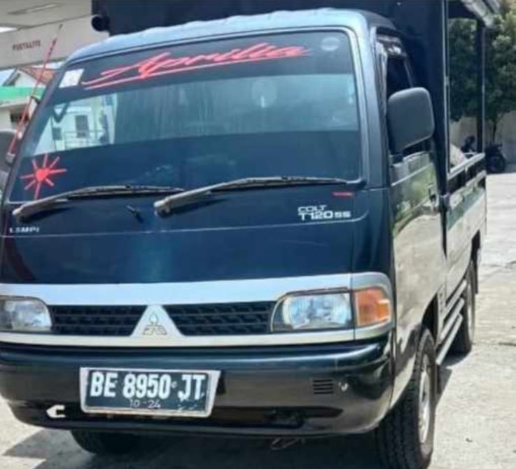 Mobil Pikap Pedagang Sayur di Pasar Kota Agung Hilang Digondol Pencuri 