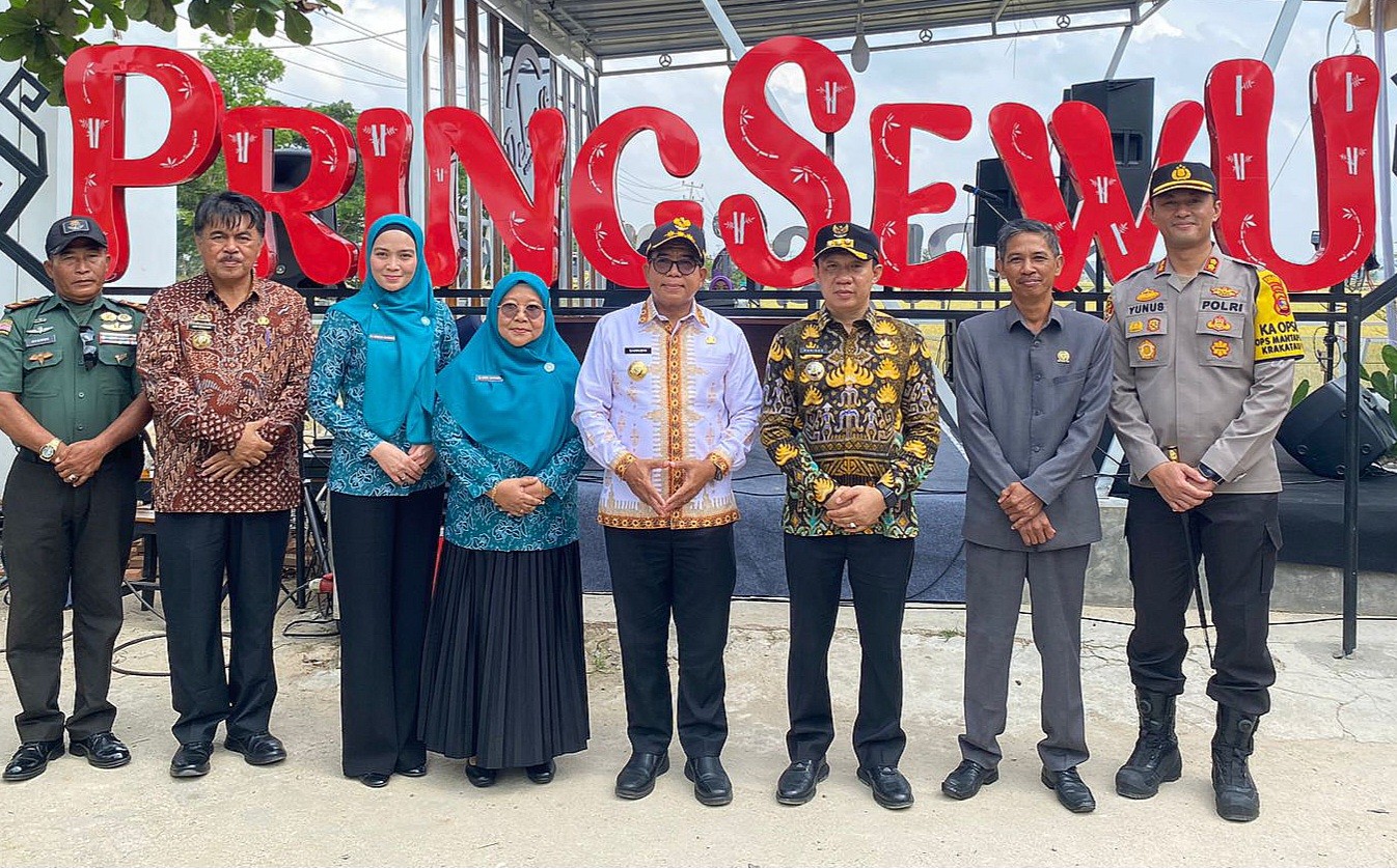 Pj.Gubernur Lampung Kunjungi Dekranasda Pringsewu 