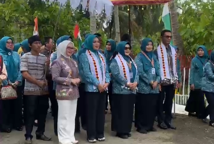 Kunker ke Pekon Kacapura Batin Wulan Tinjau Posko TOGA dan Berikan Bantuan