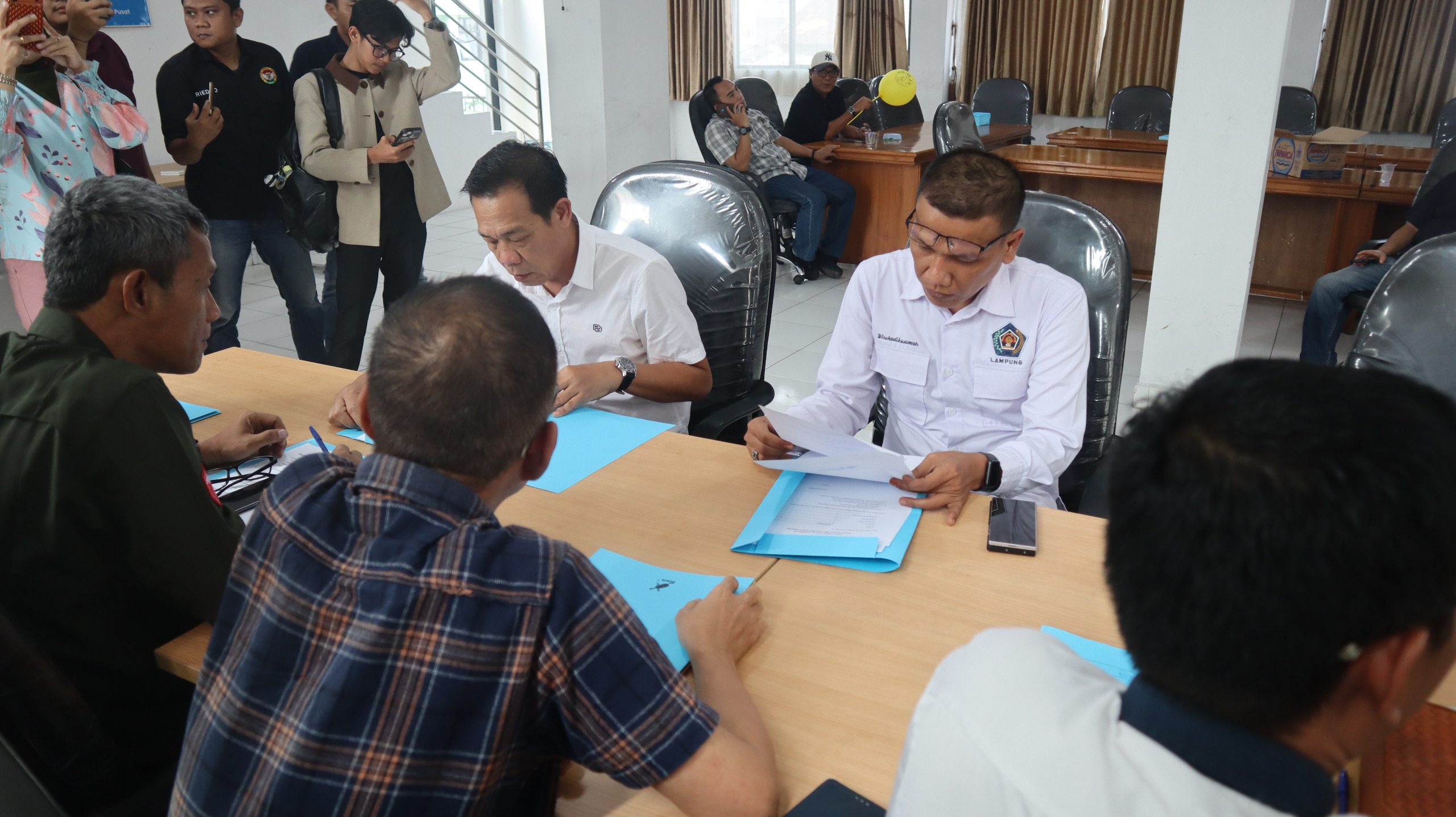 Lanjutkan Pengabdian Wira-Adi Daftar Ketua PWI Lampung dan Ketua DK