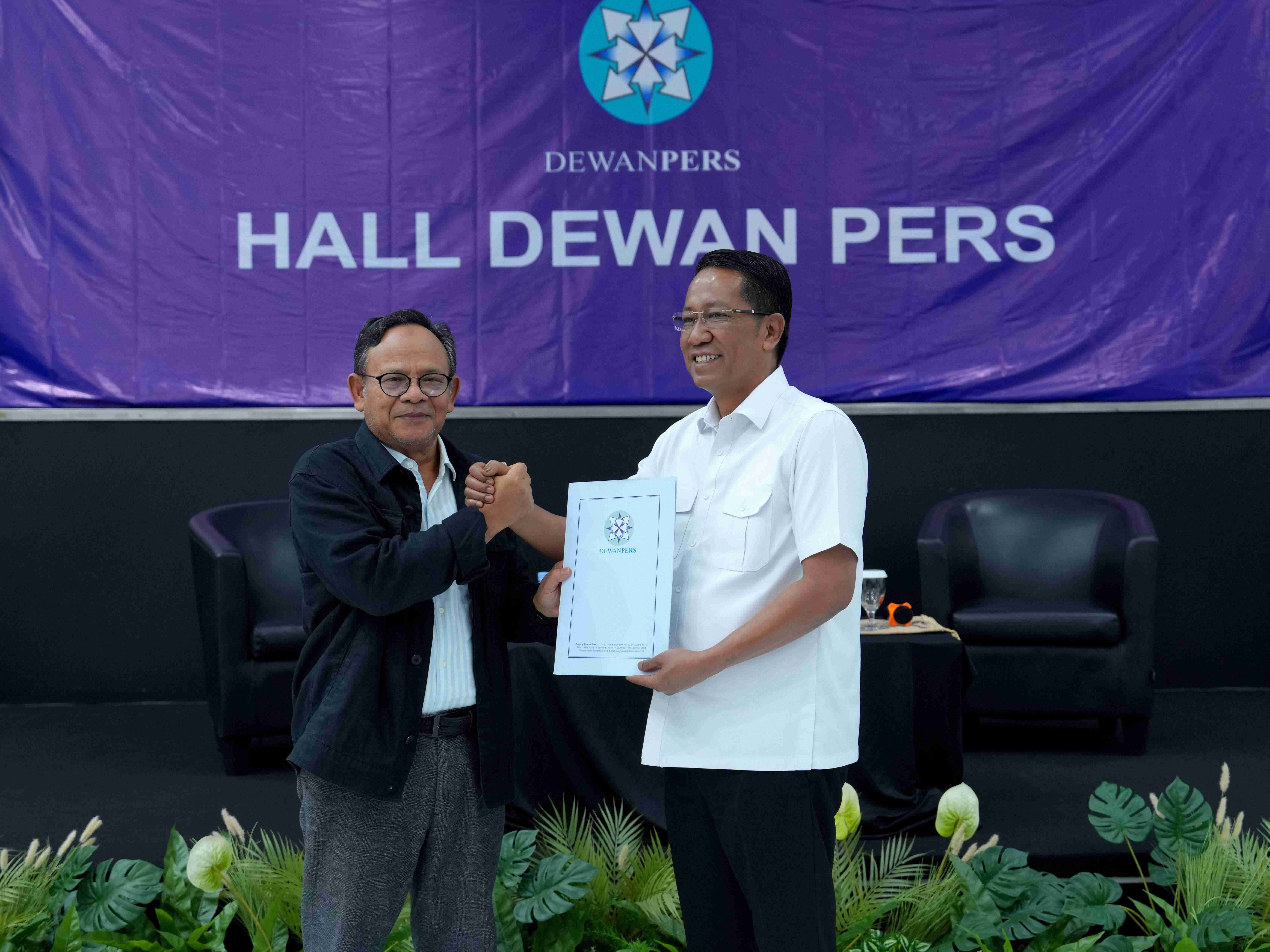 Dewan Pers Beri Masukan ke Pemerintah Terkait Perlindungan Karya Jurnalistik dalam RUU Hak Cipta 